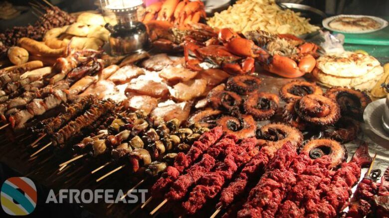 Street food in Zanzibar