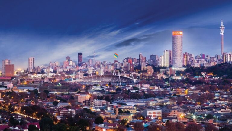 Johannesburg, second largest city in Africa