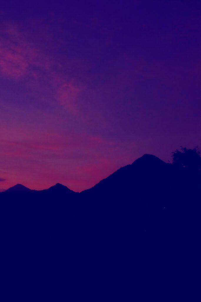 Sunset aboard Vietnam Railways