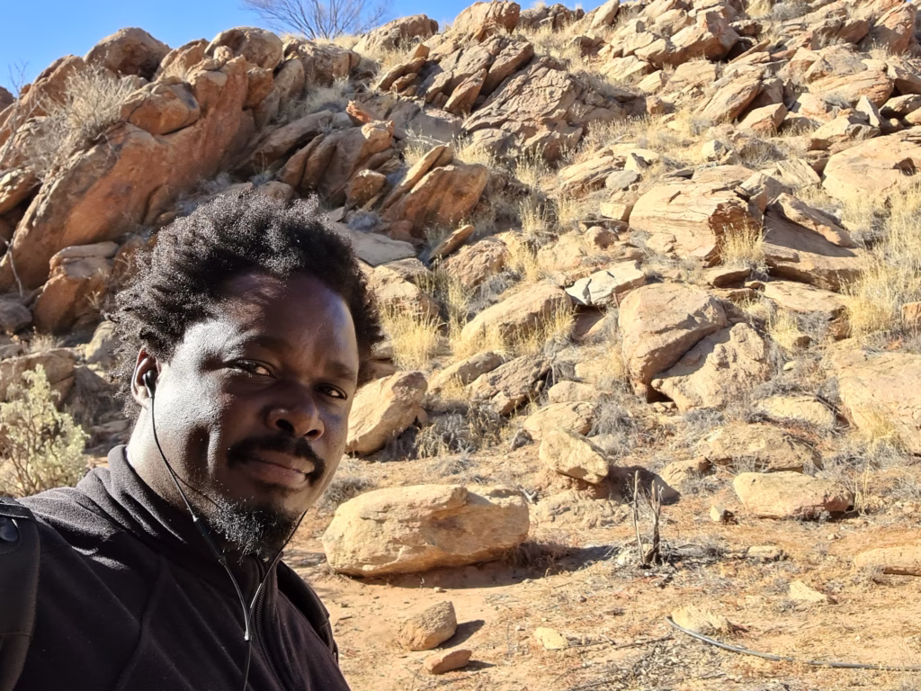 Dennis Obel in Alice Springs, Northern Territory